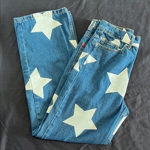 BDG Denim with White Star Design